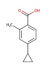 4-cyclopropyl-2-methylbenzoic acid