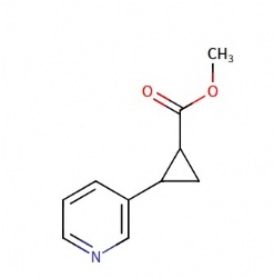 methyl 2-(pyridin-3-yl)cyclopropane-1-carboxylate