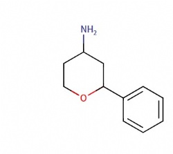 2-phenyltetrahydro-2H-pyran-4-amine