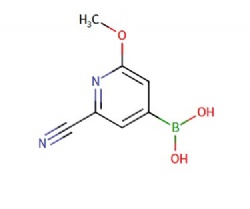 (2-cyano-6-methoxypyridin-4-yl)boronic acid