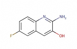 2-amino-6-fluoroquinolin-3-ol