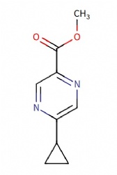 methyl 5-cyclopropylpyrazine-2-carboxylate