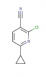 2-chloro-6-cyclopropylnicotinonitrile