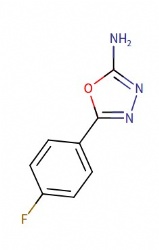 5-(4-fluorophenyl)-1,3,4-oxadiazol-2-amine