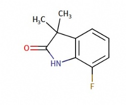 7-fluoro-3,3-dimethyl-2,3-dihydro-1H-indol-2-one