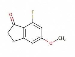 7-fluoro-5-methoxy-2,3-dihydro-1H-inden-1-one