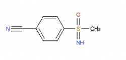 4-(S-methylsulfonimidoyl)benzonitrile