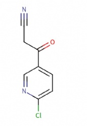 3-(6-chloropyridin-3-yl)-3-oxopropanenitrile