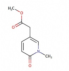 Methyl 2-(1-methyl-6-oxo-1,6-dihydropyridin-3-yl)acetate