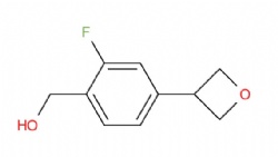 (2-fluoro-4-(oxetan-3-yl)phenyl)methanol