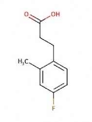 3-(4-fluoro-2-methylphenyl)propanoic acid