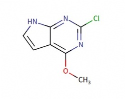 2-chloro-4-methoxy-7H-pyrrolo[2,3-d]pyrimidine