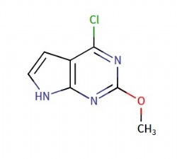 4-chloro-2-methoxy-7H-pyrrolo[2,3-d]pyrimidine