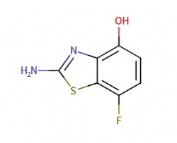 2-Amino-7-fluoro-1,3-benzothiazol-4-ol