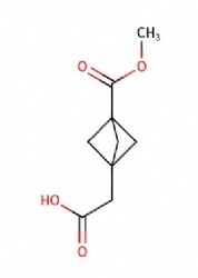 2-(3-(Methoxycarbonyl)bicyclo(1.1.1)pentan-1-yl)acetic acid