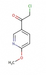 2-chloro-1-(6-methoxypyridin-3-yl)ethan-1-one
