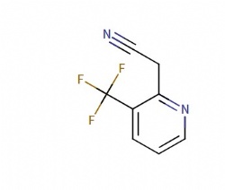 2-(3-(trifluoromethyl)pyridin-2-yl)acetonitrile