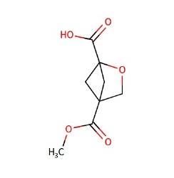 4-(Methoxycarbonyl)-2-oxabicyclo(2.1.1)hexane-1-carboxylic acid