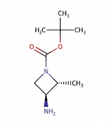 tert-Butyl (2R,3S)-3-amino-2-methylazetidine-1-carboxylate