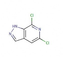 5,7-dichloro-1H-pyrazolo[3,4-c]pyridine