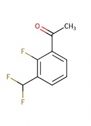 1-(3-(difluoromethyl)-2-fluorophenyl)ethan-1-one