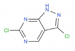 3,6-dichloro-1H-pyrazolo[3,4-d]pyrimidine