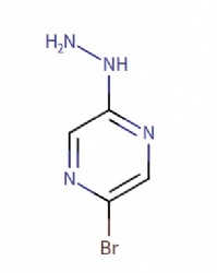 2-bromo-5-hydrazinylpyrazine