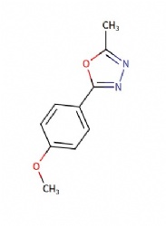 2-(4-methoxyphenyl)-5-methyl-1,3,4-oxadiazole