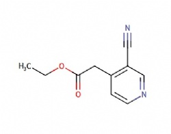 ethyl 2-(3-cyanopyridin-4-yl)acetate
