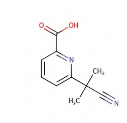6-(2-cyanopropan-2-yl)picolinic acid