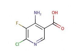4-amino-6-chloro-5-fluoronicotinic acid