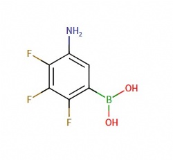 (5-amino-2,3,4-trifluorophenyl)boronic acid