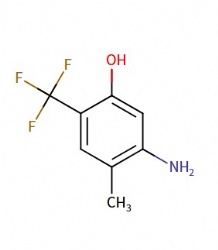5-amino-4-methyl-2-(trifluoromethyl)phenol