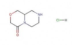 hexahydropyrazino[2,1-c][1,4]oxazin-4(3H)-one hydrochloride