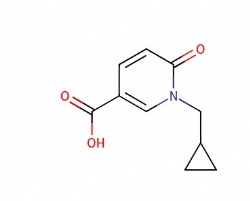 1-(Cyclopropylmethyl)-6-oxo-1,6-dihydropyridine-3-carboxylic acid