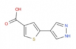 5-(1H-pyrazol-4-yl)thiophene-3-carboxylic acid