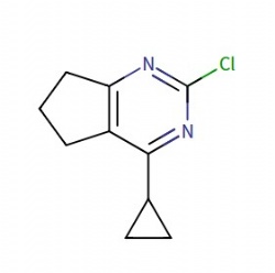2-Chloro-4-cyclopropyl-6,7-dihydro-5H-cyclopenta[d]pyrimidine