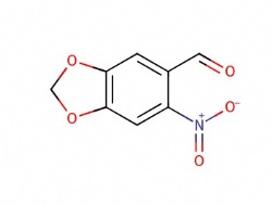 6-nitrobenzo[d][1,3]dioxole-5-carbaldehyde