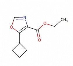 ethyl 5-cyclobutyloxazole-4-carboxylate