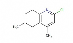 2-chloro-4,6-dimethyl-5,6,7,8-tetrahydroquinoline