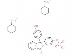 3,3-bis(p-hydroxyphenyl)-3H-isobenzofuran-1-one mono(dihydrogen phosphate), compound with cyclohexylamine (1:2)