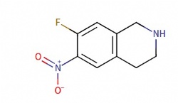 7-fluoro-6-nitro-1,2,3,4-tetrahydroisoquinoline