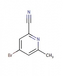 4-bromo-6-methylpicolinonitrile