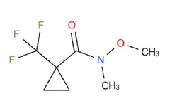 N-methoxy-N-methyl-1-(trifluoromethyl)cyclopropane-1-carboxamide