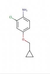 2-chloro-4-(cyclopropylmethoxy)aniline