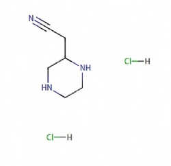 2-(piperazin-2-yl)acetonitrile dihydrochloride
