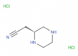 (R)-2-(piperazin-2-yl)acetonitrile dihydrochloride