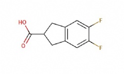 5,6-difluoro-2,3-dihydro-1H-indene-2-carboxylic acid
