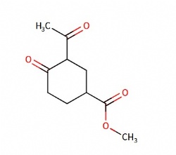 methyl 3-acetyl-4-oxocyclohexane-1-carboxylate