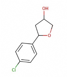 cis-5-(4-chlorophenyl)tetrahydrofuran-3-ol